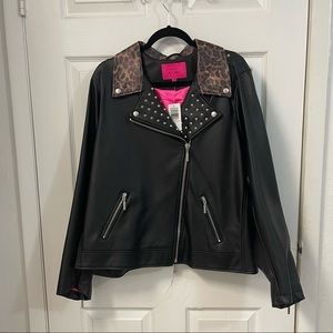 Torrid Collab with Betsey Johnson Leather Jacket